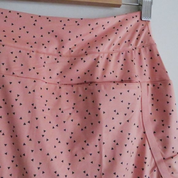 NWT Nike Dri-Fit Printed Skirt skort golf pink XS - Picture 8 of 9